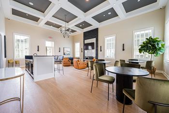 Resident clubhouse with coffee bar